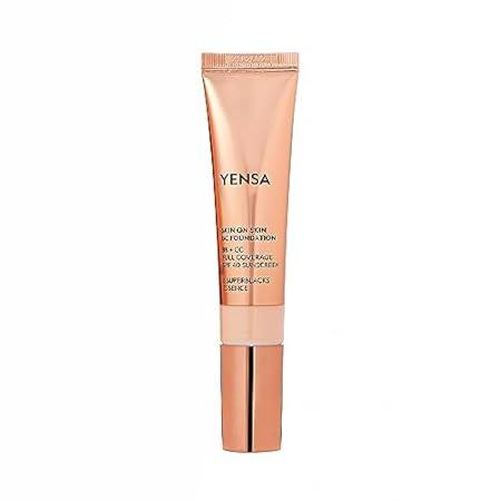YENSA BC Foundation - Full Coverage， Skin Superfood， Hydr