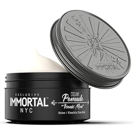 Immortal NYC Iconic Men Cream Pomade - Flex Medium/Stong