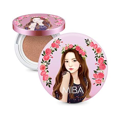 MIBA Ion Calcium Foundation Double Cushion. Apply mineral