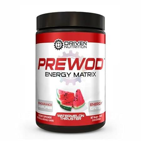 Driven PREWOD Energy Matrix， 50 Servings - Pre-Workout Su