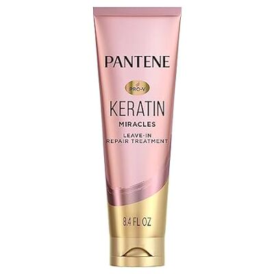 Pantene Keratin Leave-In Conditioner， Protein Treatment，