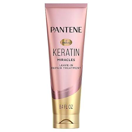 Pantene Keratin Leave-In Conditioner， Protein Treatment，