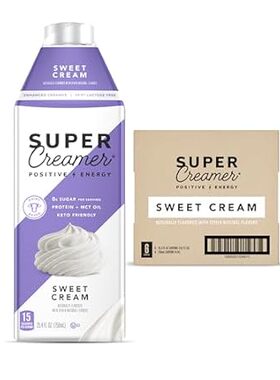 Super Coffee Creamer， SugarFree Coffee Creamer (0g Sugar，