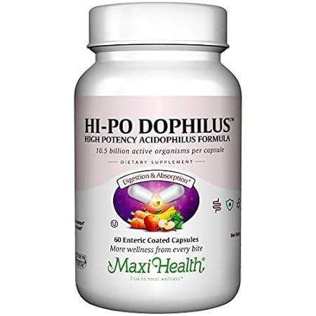 Maxi Health HI-PO Dophilus - High Potency Acidophilus Pro