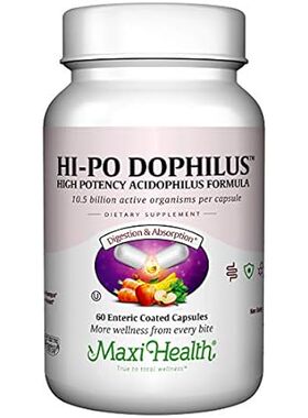 Maxi Health HI-PO Dophilus - High Potency Acidophilus Pro