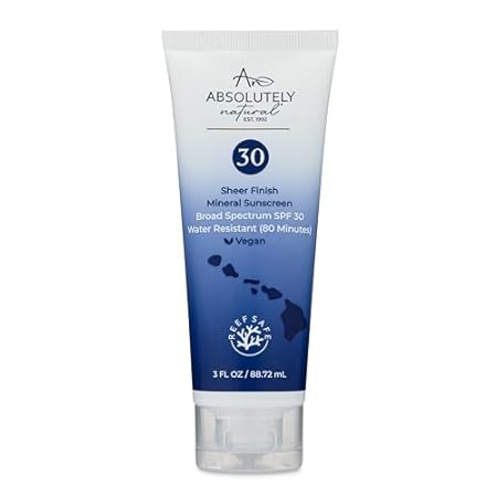 SPF 30 Mineral Sunscreen - Broad Spectrum Water Resistant