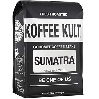 Koffee Kult Sumatra Coffee Beans Dark Roast - Indonesian