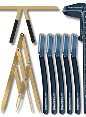 Eyebrow Mapping Kit for Microblading， Eyebrow Shaping Too