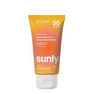 ATTITUDE Mineral Sunscreen with Zinc Oxide, SPF 30, EWG V