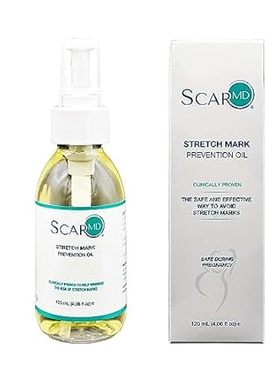 ScarMD Stretch Mark Oil， Minimizes the Risk and Severity
