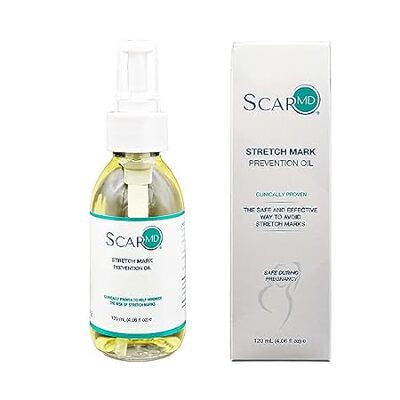 ScarMD Stretch Mark Oil， Minimizes the Risk and Severity