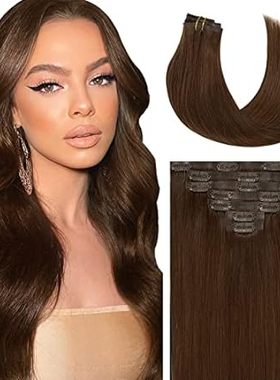Caliee Clip in Hair Extensions for Thin Hair 18Inch 110G