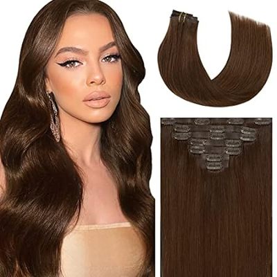 Caliee Clip in Hair Extensions for Thin Hair 18Inch 110G