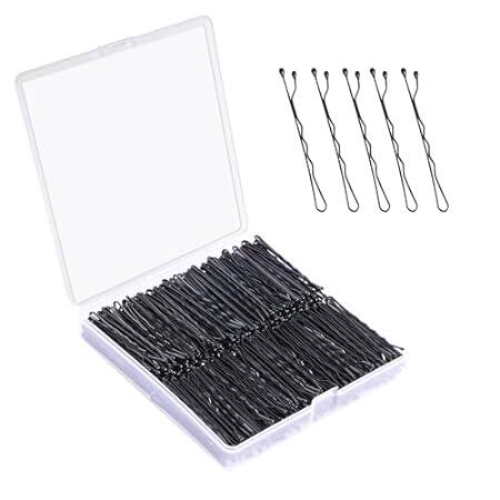 Bobby Pins Black， 360 Pcs Black Bobby Pins， 2 Inch Premiu