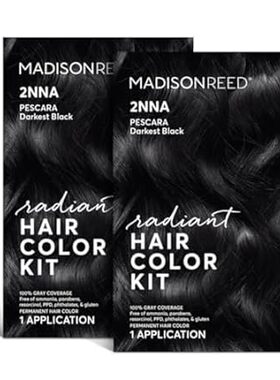 Madison Reed Radiant Hair Color Kit， Blackest Black for 1