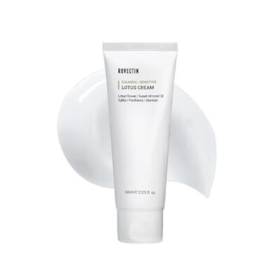 ROVECTIN Calming Lotus Water Cream Korean Moisturizer for