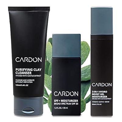 Cardon Cactus-Based Men's Skincare Set | Premium Korean S