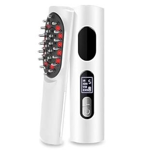 Electric Hair Oil Applicator， Scalp Massage Comb， Evenly