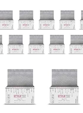 Silver Case Pack Pop-Up Foil， 12 Boxes Heavy Emboss， 6000