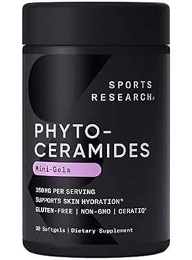 Phytoceramides 350mg per softgel - Plant Derived Ceramide