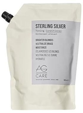 AG Care Sterling Silver Toning Conditioner， 33.8 Fl Oz