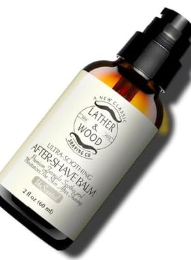Best After-shave Balm， Unscented， Premium Aftershave Loti