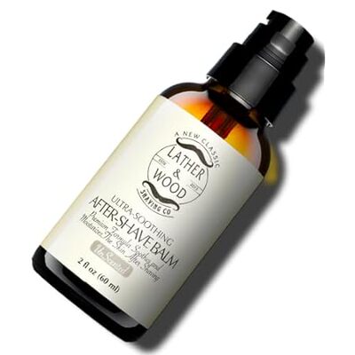 Best After-shave Balm， Unscented， Premium Aftershave Loti