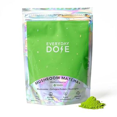 Everyday Dose Mushroom Matcha+ Ceremonial Grade Matcha Po