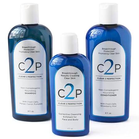 CLEAR 2 PERFECTION Non-Comedogenic Acne Treatment For Fac