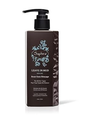 Saphira Hydrating Leave-In Conditioner Mineral Mud， Styli
