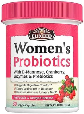 Probiotics for Women， 120 Billion CFU with Prebiotics Cra