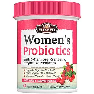Probiotics for Women， 120 Billion CFU with Prebiotics Cra