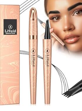 3D Microblading Eyebrow Tattoo Pencil 4 Fork Tip， Waterpr