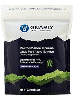 Gnarly Nutrition， Performance Greens Superfood Powder to