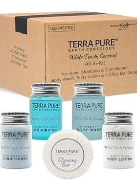 Terra Pure White Tea and Coconut Hotel Soaps and Toiletri