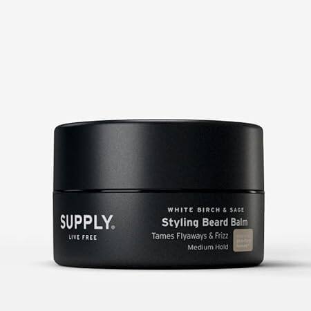 Supply Styling Beard Balm- Moisturizes， Shapes， and Stren