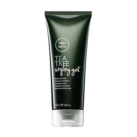 Tea Tree Styling Gel， Medium Hold， High-Shine Finish， For