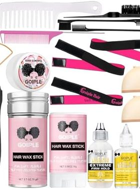 Goiple Electric Hot Comb Hair Straightener， Deluxe Electr