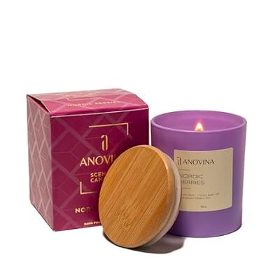 Scented Soy Candles - 8 Ounces (Nordic Berries)