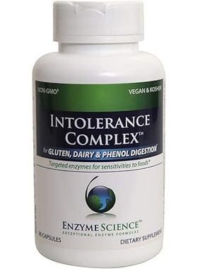 Enzyme Science Intolerance Complex， 90 Capsules Comprehen