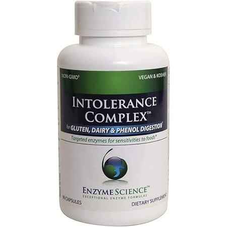Enzyme Science Intolerance Complex， 90 Capsules Comprehen