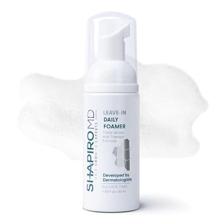 Hair Loss Leave-In Daily Foam | DHT Fighting Vegan Formul - 实物图