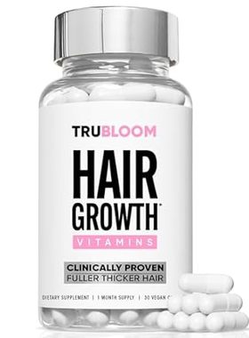 Tru Bloom Hair Growth Vitamins: Clinically Proven for Ful