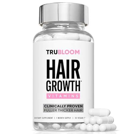 Tru Bloom Hair Growth Vitamins: Clinically Proven for Ful