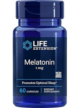 Melatonin 1 mg 60 Capsules (Pack of 2)