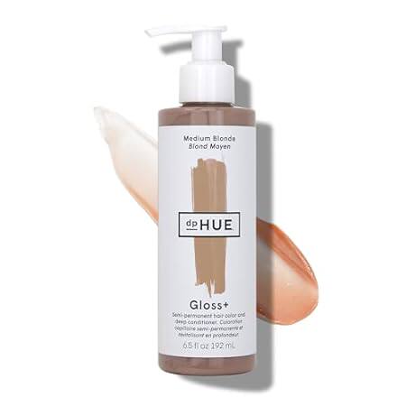 dpHUE Gloss+， Medium Blonde - 6.5 oz - Semi-Permanent Hai