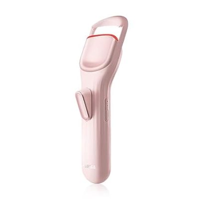 Heated Eyelash Curler Professional Pink， Eye Lashes Curle