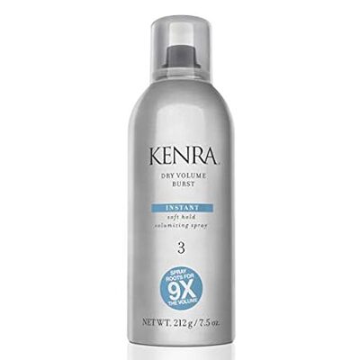 Kenra Dry Volume Burst 3 | Instant Volume Hairspray | Sof