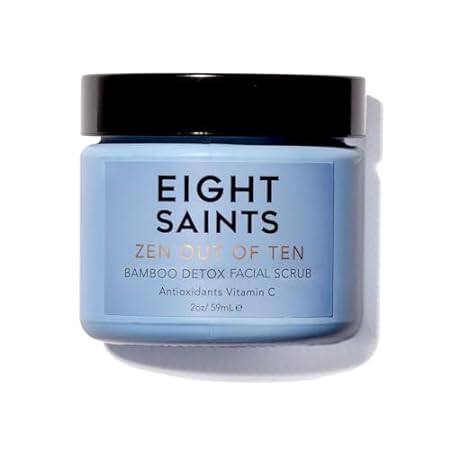 Eight Saints Zen Out Of Ten Bamboo Detox Face Scrub Exfol