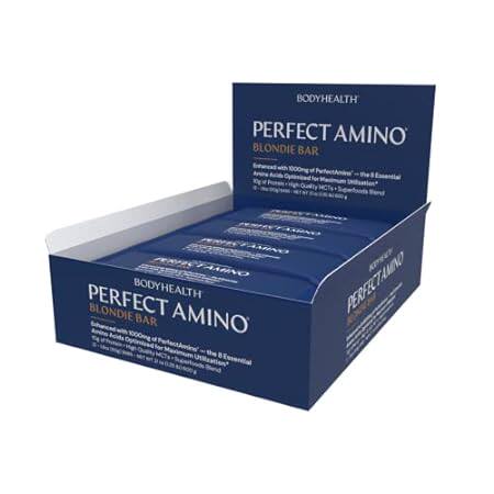 BodyHealth Perfect Amino Bar (Blondie Flavor， 12pk) : A P